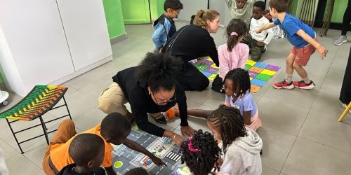Liaison GS-CP avec l'école des Petites Mains