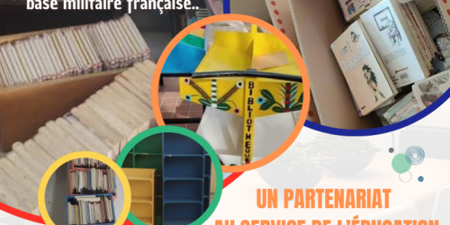 Réception de nouveaux livres et meubles pour la Bibliothèque
