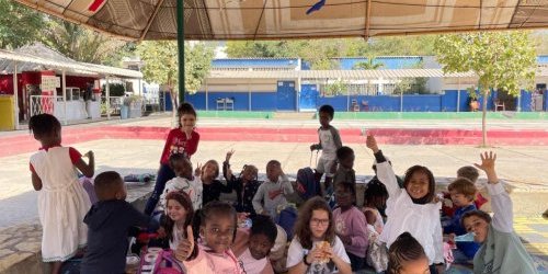 Visite de liaison Grande section des élèves de l'île aux enfants