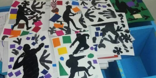Préparation d'une exposition sur les Jeux olympiques