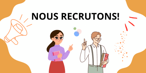 NOUS RECRUTONS
