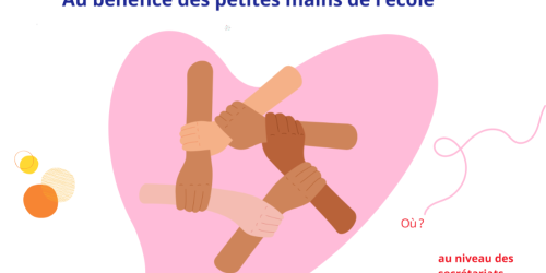 Collecte solidaire en faveur des petites mains de l'école