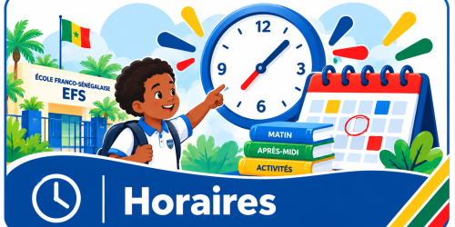 Les horaires